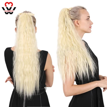 MANWEI 22'' Kinky Curly Ponytail Clip In Hair Extension For Women Synthetic Hairpiece Drawstring Ponytail
MANWEI 22'' Kinky Curly Ponytail Clip In Hair Extension For Women Synthetic Hairpiece Drawstring Ponytail