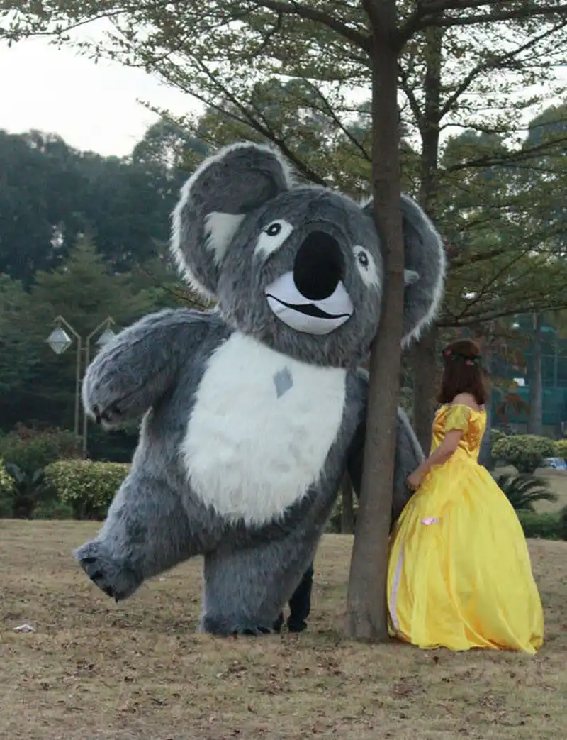 200-250cm advertising koala inflatable costume mascot suits