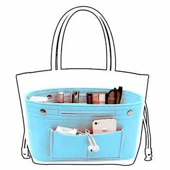 Felt Cloth Insert Storage Bag Cosmetic Organizer Inner Lining Insert Handbag Classic Size Package Accessories Insert Storage Bag
Felt Cloth Insert Storage Bag Cosmetic Organizer Inner Lining Insert Handbag Classic Size Package Accessories Insert Storage Bag