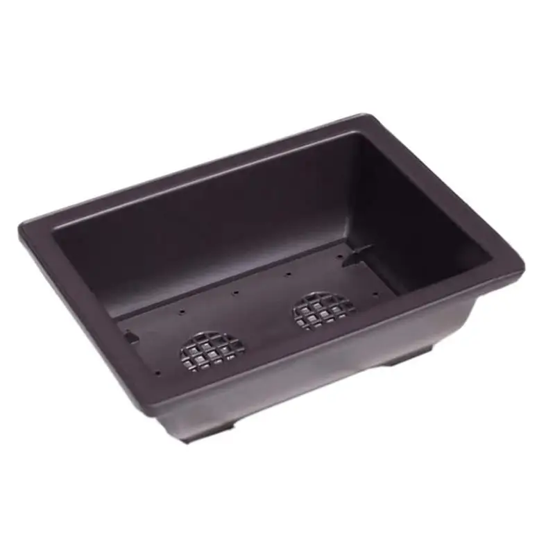 Bonsai Training Pot Basin Flower Pot Bowl Nursery Plastic Square Rectangle Container for Plant Succulent Bonsai Training Pot
Bonsai Training Pot Basin Flower Pot Bowl Nursery Plastic Square Rectangle Container for Plant Succulent Bonsai Training Pot