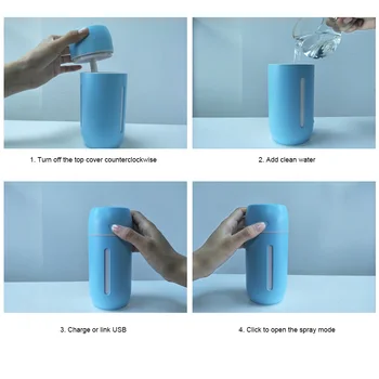 HOT 320ML Air Humidifier Ultra Car Diffuser USB Fog Maker Household Home Supplies TI99
HOT 320ML Air Humidifier Ultra Car Diffuser USB Fog Maker Household Home Supplies TI99