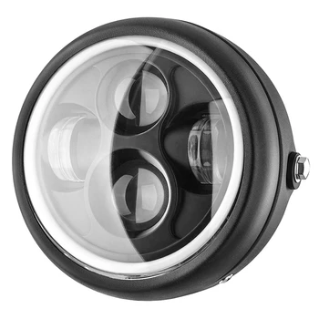 Modified Motorcycle LED Headlight GN125 Headlight 5.75 Inch Retro Headlight Aperture Headlight
Modified Motorcycle LED Headlight GN125 Headlight 5.75 Inch Retro Headlight Aperture Headlight