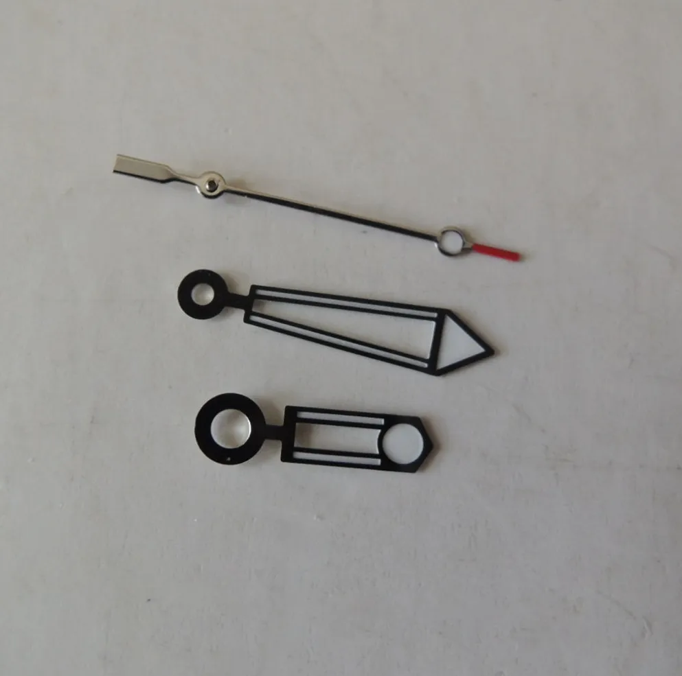 Silver Watch Hands Hour Minute Second Needles Hands For ETA 2824-2 Watch Movement