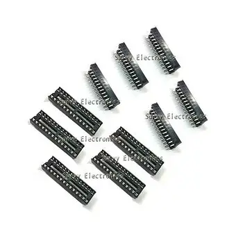 100 pcs DIP-28 28 PIN 28PIN DIP IC Sockets Adaptor Solder Type Narrow diy electronics
100 pcs DIP-28 28 PIN 28PIN DIP IC Sockets Adaptor Solder Type Narrow diy electronics