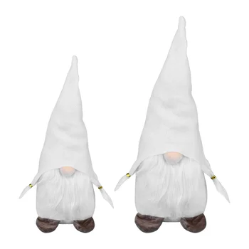 2pcs Stylish Delicate Gnome Doll Toy Christmas Doll Gnome Ornament for Shop Window Desk 
2pcs Stylish Delicate Gnome Doll Toy Christmas Doll Gnome Ornament for Shop Window Desk