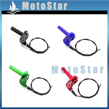 1/4 Turn CNC Alloy Twist Throttle Cable Handle Assembly For TTR XR CRF Pit Dirt Bike Motorcycle MX Motocross
1/4 Turn CNC Alloy Twist Throttle Cable Handle Assembly For TTR XR CRF Pit Dirt Bike Motorcycle MX Motocross