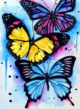 GATYZTORY DIY Diamond Painting Color Butterfly Full Square Drill Mosaic Diamond Embroidery Cross Stitch Handmade Home Decor Gift
GATYZTORY DIY Diamond Painting Color Butterfly Full Square Drill Mosaic Diamond Embroidery Cross Stitch Handmade Home Decor Gift