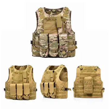 Tactical Vest CS PUBG Game Vest Assault Molle Military Vest Outdoor Multi-functional Lightweight Equipment Hunting Gear 
Tactical Vest CS PUBG Game Vest Assault Molle Military Vest Outdoor Multi-functional Lightweight Equipment Hunting Gear