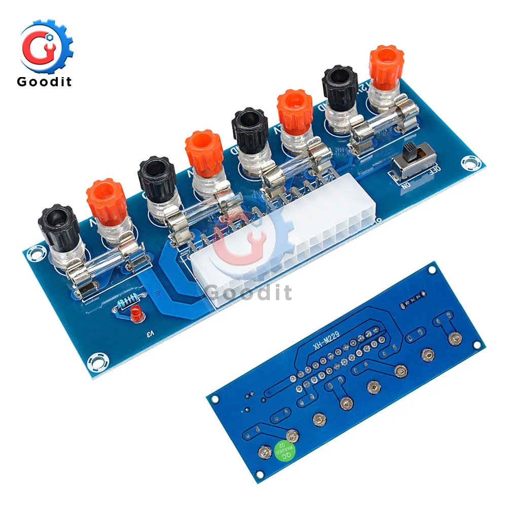 XH-M229 Desktop Computer Chassis Power Supply ATX Transfer Board Power Take off Board Power Output Terminal Module 24Pin
XH-M229 Desktop Computer Chassis Power Supply ATX Transfer Board Power Take off Board Power Output Terminal Module 24Pin