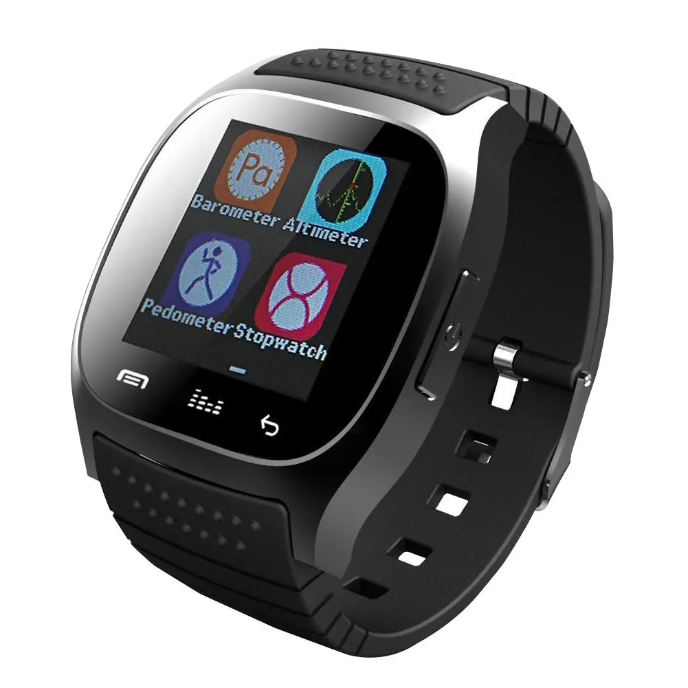 M26 16G Bluetooth Smart Watch LQ-S1 Battery Phone Passometer Monitor SMS Wristwatch Waterproof Smartwatch Android IOS Kids
M26 16G Bluetooth Smart Watch LQ-S1 Battery Phone Passometer Monitor SMS Wristwatch Waterproof Smartwatch Android IOS Kids