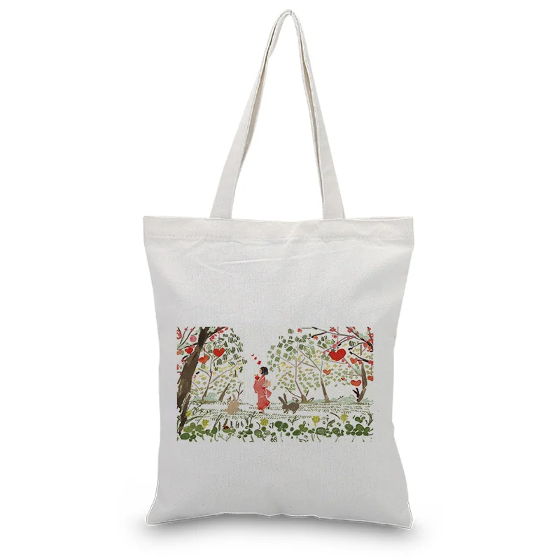 Kimono Anime Handbag Canvas Tote Bag Daily Use Shopping Bag Custom Print Logo Text DIY Eco Reusable Recycle
Kimono Anime Handbag Canvas Tote Bag Daily Use Shopping Bag Custom Print Logo Text DIY Eco Reusable Recycle