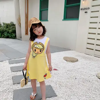 girls dress cartoon horse design yellow color sweet baby dresses summer kids clothing
girls dress cartoon horse design yellow color sweet baby dresses summer kids clothing