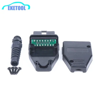 OBD2 16Pin Connector Plug Male Shell Female 16 Pin Connector OBD2 OBDII EOBD JOBD ODB J1962 Wiring Diagnostic Adapter
OBD2 16Pin Connector Plug Male Shell Female 16 Pin Connector OBD2 OBDII EOBD JOBD ODB J1962 Wiring Diagnostic Adapter