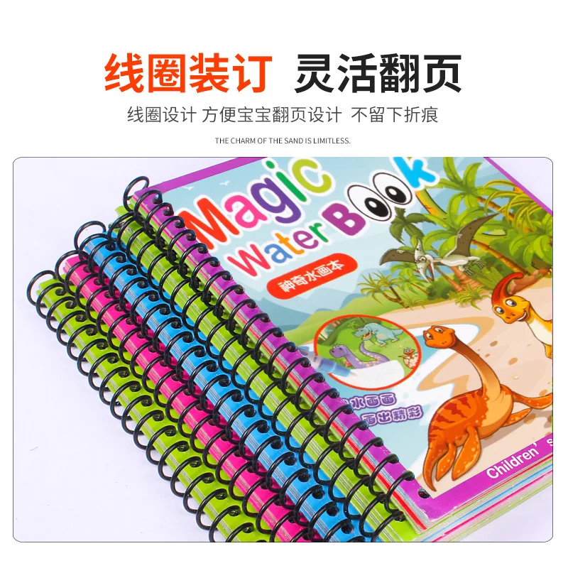 Magic Water Drawing Book Coloring Book Doodle & Magic Pen Painting Drawing Board For Kids Toys Birthday Gift
Magic Water Drawing Book Coloring Book Doodle & Magic Pen Painting Drawing Board For Kids Toys Birthday Gift