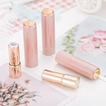5g Empty Lipstick Tubes,Press contact Lip Balm tube,Pink Gold DIY Makeup Tool,Women Cosmetic Packing Container 
5g Empty Lipstick Tubes,Press contact Lip Balm tube,Pink Gold DIY Makeup Tool,Women Cosmetic Packing Container