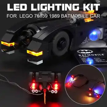 for LEGO 76139 1989 DIY LED Lighting Brick Blocks Kit Compatible for Batmobile Car USB Port LED Light Model Building Kit
for LEGO 76139 1989 DIY LED Lighting Brick Blocks Kit Compatible for Batmobile Car USB Port LED Light Model Building Kit
