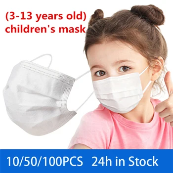 Child Disposable Face Mask 3Ply Ear Loop Protection Mask Facemask masque mascarillas 10/50/100 PCS Kids tapabocas mondkapjes
Child Disposable Face Mask 3Ply Ear Loop Protection Mask Facemask masque mascarillas 10/50/100 PCS Kids tapabocas mondkapjes