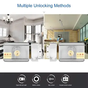 IC Double Head Electronic Door Lock RFID Card Integrated Doorlock smart door lock cerradura puerta high quality 
IC Double Head Electronic Door Lock RFID Card Integrated Doorlock smart door lock cerradura puerta high quality