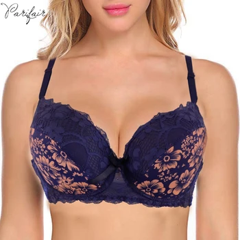 PariFairy Women Bra Floral Printing Lace Unlined Push Up Bra Sexy Lingerie Adjusted Straps Intimates Underwear Plus Size 40B-46C
PariFairy Women Bra Floral Printing Lace Unlined Push Up Bra Sexy Lingerie Adjusted Straps Intimates Underwear Plus Size 40B-46C