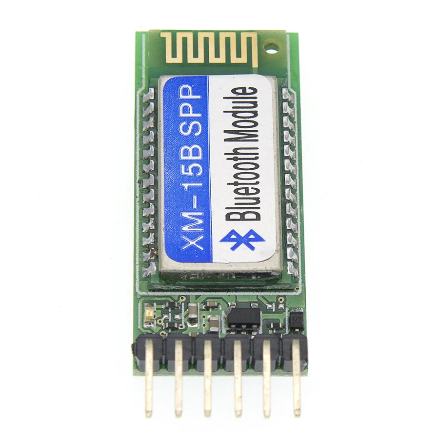 5PCS XM-15B bluetooth serial port module compatible with HC-06 HC-05 master-slave 3V / 3.3V / 5V prevent reverse connect
5PCS XM-15B bluetooth serial port module compatible with HC-06 HC-05 master-slave 3V / 3.3V / 5V prevent reverse connect