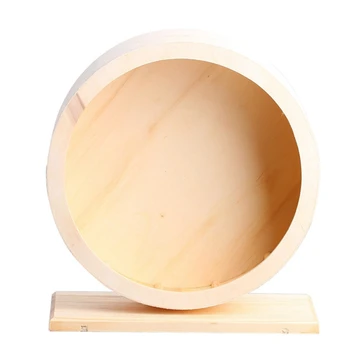 Wooden Mute Roller Hamster Running Exercise Wheel Mouse Hedgehogs Sports Wheel Pet Toy for Hamsters Mice
Wooden Mute Roller Hamster Running Exercise Wheel Mouse Hedgehogs Sports Wheel Pet Toy for Hamsters Mice