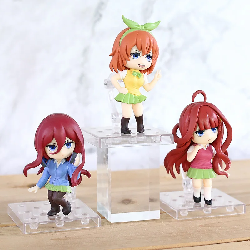 The Quintessential Quintuplets Anime Figure Go-Toubun no Hanayome Nendoroid Nakano Miku / Yotsuba/ Itsuki Action Figure Toys
The Quintessential Quintuplets Anime Figure Go-Toubun no Hanayome Nendoroid Nakano Miku / Yotsuba/ Itsuki Action Figure Toys