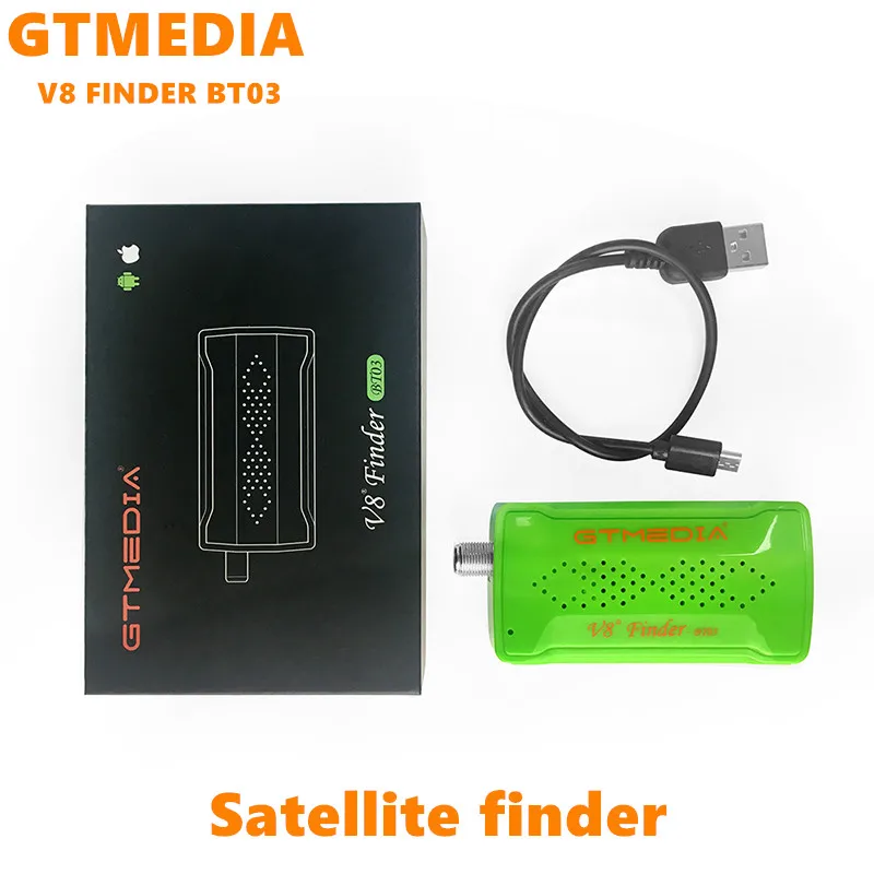 GTMEDIA v8 bt03 Satellite finder receiver Digital finder meter DVB-S2/2x Satellite Dish Signal Detector Adjust equipment brazil
GTMEDIA v8 bt03 Satellite finder receiver Digital finder meter DVB-S2/2x Satellite Dish Signal Detector Adjust equipment brazil