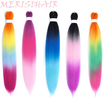 MERISIHAIR 24 Inches Easy Jumbo Braids Hair Ombre Braiding Hair Synthetic Crochet Hair Extension Low Temperature Fiber
MERISIHAIR 24 Inches Easy Jumbo Braids Hair Ombre Braiding Hair Synthetic Crochet Hair Extension Low Temperature Fiber