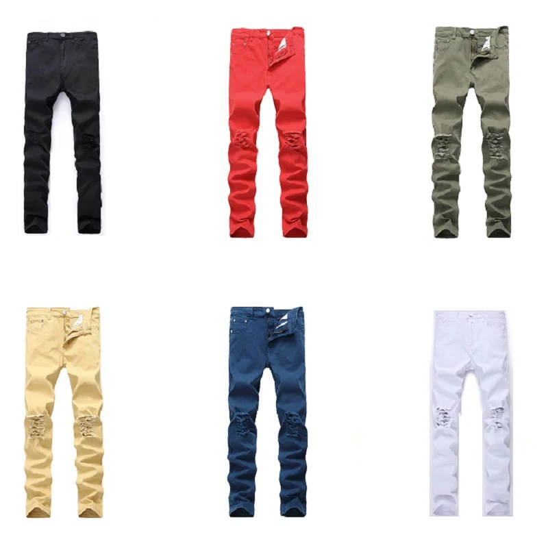 Hole Jeans Men High Quality Stretch Skinny Denim Pants Men Fashion Street Style Slim Pencil Jeans Plus Size Plus Fat Jeans
Hole Jeans Men High Quality Stretch Skinny Denim Pants Men Fashion Street Style Slim Pencil Jeans Plus Size Plus Fat Jeans