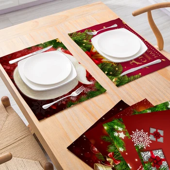 1pcs Christmas Table Placemat Christmas Decoration for Home Navidad Decoracion Santa Claus Elk Mat for Table New Year 2021 Natal
1pcs Christmas Table Placemat Christmas Decoration for Home Navidad Decoracion Santa Claus Elk Mat for Table New Year 2021 Natal