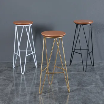 Nordic Wrought Iron Bar Stool Modern Minimalist Home Dining Chair High Stool Cafe Bar Stool Bar Stools
Nordic Wrought Iron Bar Stool Modern Minimalist Home Dining Chair High Stool Cafe Bar Stool Bar Stools