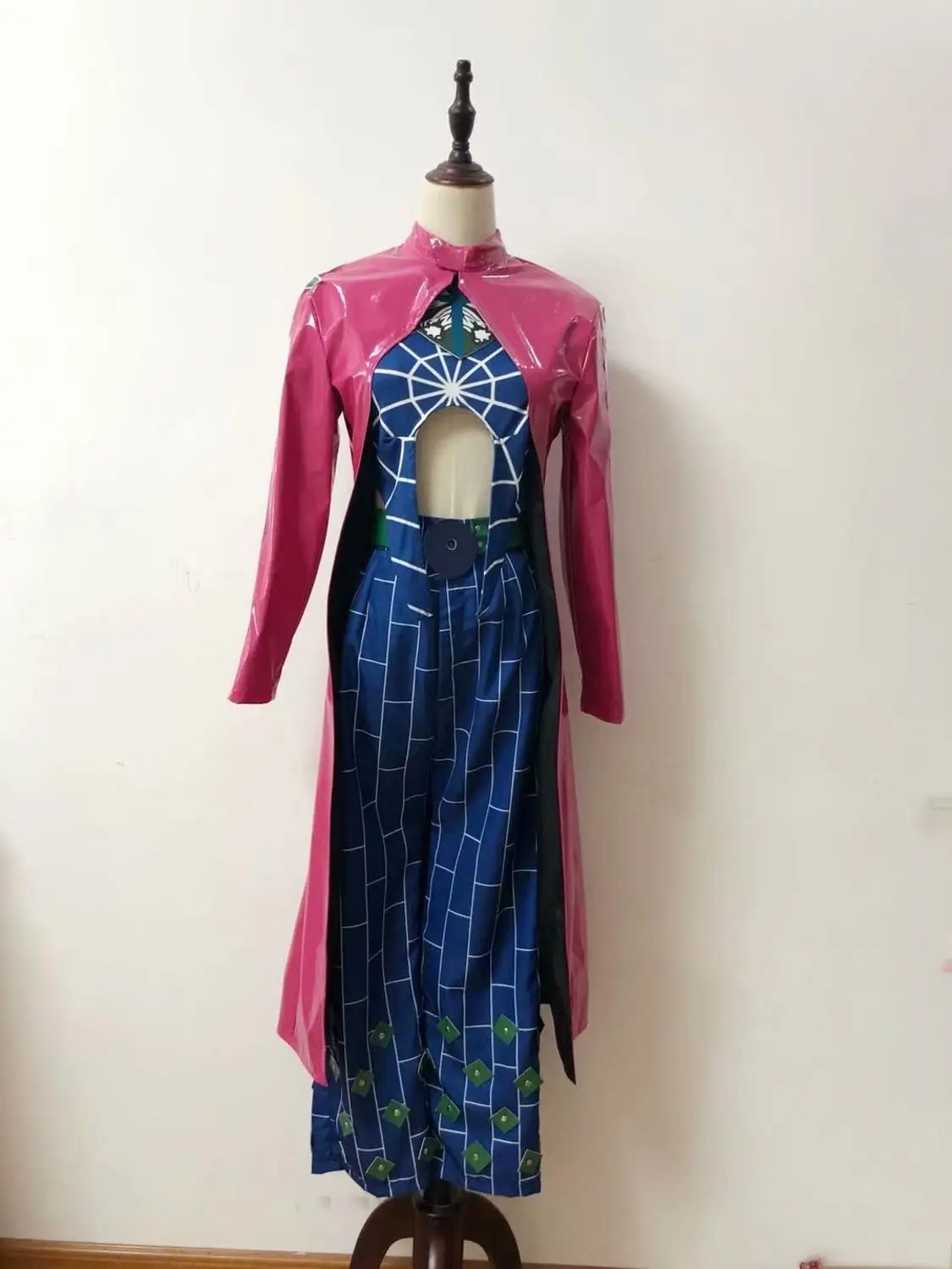 Anime JOJO JoJo's Bizarre Adventure Cosplay Costume Jolyne Cujoh Kujo Coat Women Uniform with wig
Anime JOJO JoJo's Bizarre Adventure Cosplay Costume Jolyne Cujoh Kujo Coat Women Uniform with wig
