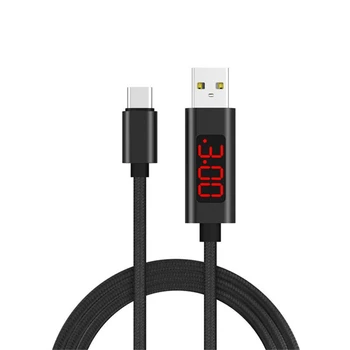 39.37inch Micro USB type c Data Charging LED Digital Voltage and Current Display Nylon Braided USB Cable For Samsung Xiaomi LG
39.37inch Micro USB type c Data Charging LED Digital Voltage and Current Display Nylon Braided USB Cable For Samsung Xiaomi LG