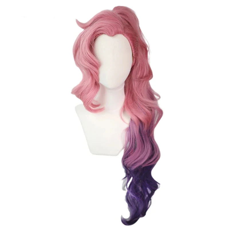 Game LoL Seraphine Cosplay Wig KDA Cosplay Loose Wave Pink Mixed Purple Heat Resistant Synthetic Hair with Clip Ponytail
Game LoL Seraphine Cosplay Wig KDA Cosplay Loose Wave Pink Mixed Purple Heat Resistant Synthetic Hair with Clip Ponytail