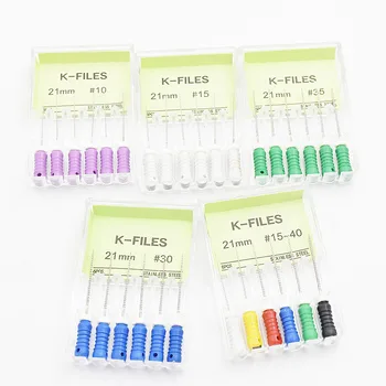 1 box Dental material 21mm Stainless steel K file Endodontic Root Canal File root canal repair For Hand Use
1 box Dental material 21mm Stainless steel K file Endodontic Root Canal File root canal repair For Hand Use