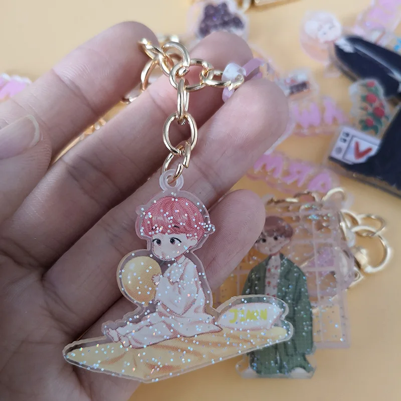 Kpop Bangtan Boys Map Of The Soul Persona Acrylic Laser Star Anime Stand Figure Model Double Sides KeyChain Key Ring JUNG KOOK
Kpop Bangtan Boys Map Of The Soul Persona Acrylic Laser Star Anime Stand Figure Model Double Sides KeyChain Key Ring JUNG KOOK