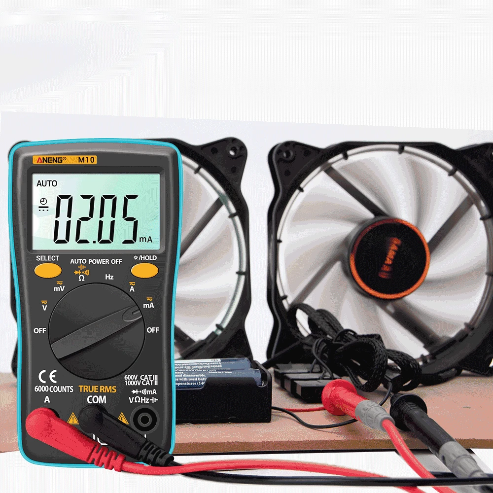 Generic ANENG M10 Digital Multimeter 6000 Counts Profesional Transistor