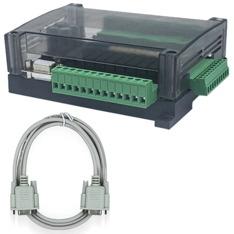 FX3U 24MR 6AD 2DA RS485 RTC 14 input 10 relay output 6 analog input 2 analog output PLC controller 
FX3U 24MR 6AD 2DA RS485 RTC 14 input 10 relay output 6 analog input 2 analog output PLC controller