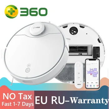 360 S9 Robot Vacuum Cleaner LDS Lidar Laser Navigation Wet and Dry 5200mAh 53dB Low Noise APP+RF Dual Remote Control 2200Pa
360 S9 Robot Vacuum Cleaner LDS Lidar Laser Navigation Wet and Dry 5200mAh 53dB Low Noise APP+RF Dual Remote Control 2200Pa