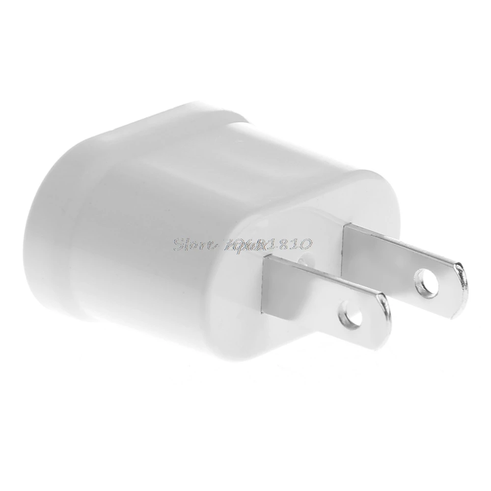 EU Female To US Male AC Power Plug Converter Universal Travel Charger Adapter Z17 Drop ship
EU Female To US Male AC Power Plug Converter Universal Travel Charger Adapter Z17 Drop ship