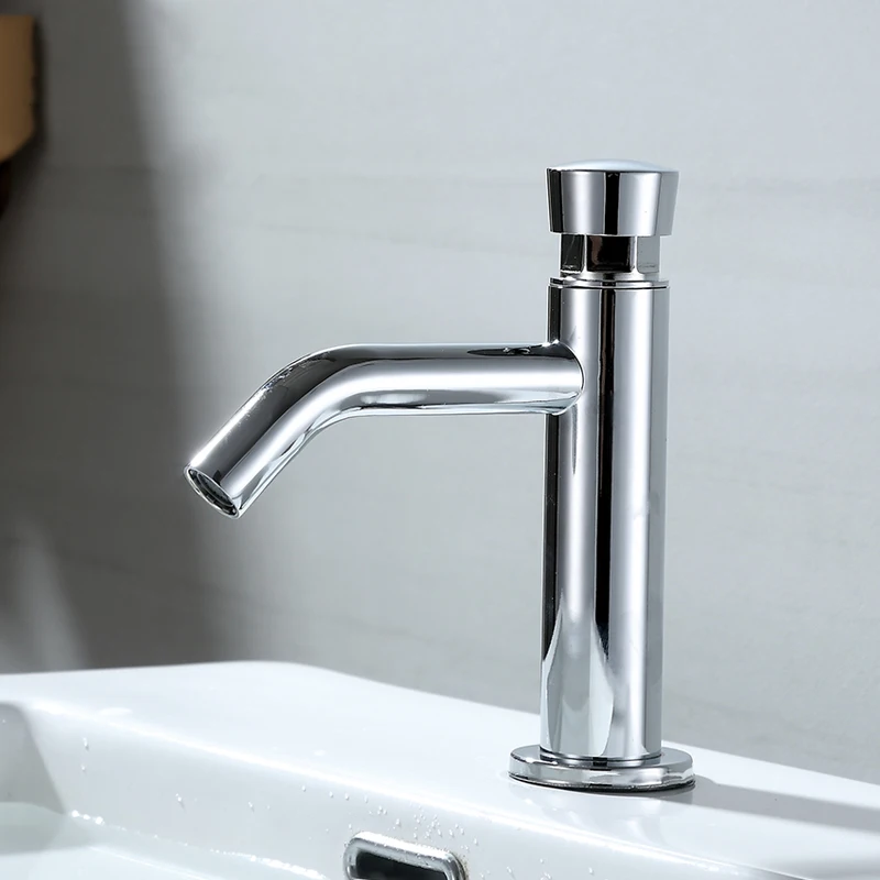 Wash Basin Faucet Time Delay Faucet Copper Cold Water Tap Touch Press Auto Water Saving Tap for Home Public Toilet Hotel Office
Wash Basin Faucet Time Delay Faucet Copper Cold Water Tap Touch Press Auto Water Saving Tap for Home Public Toilet Hotel Office