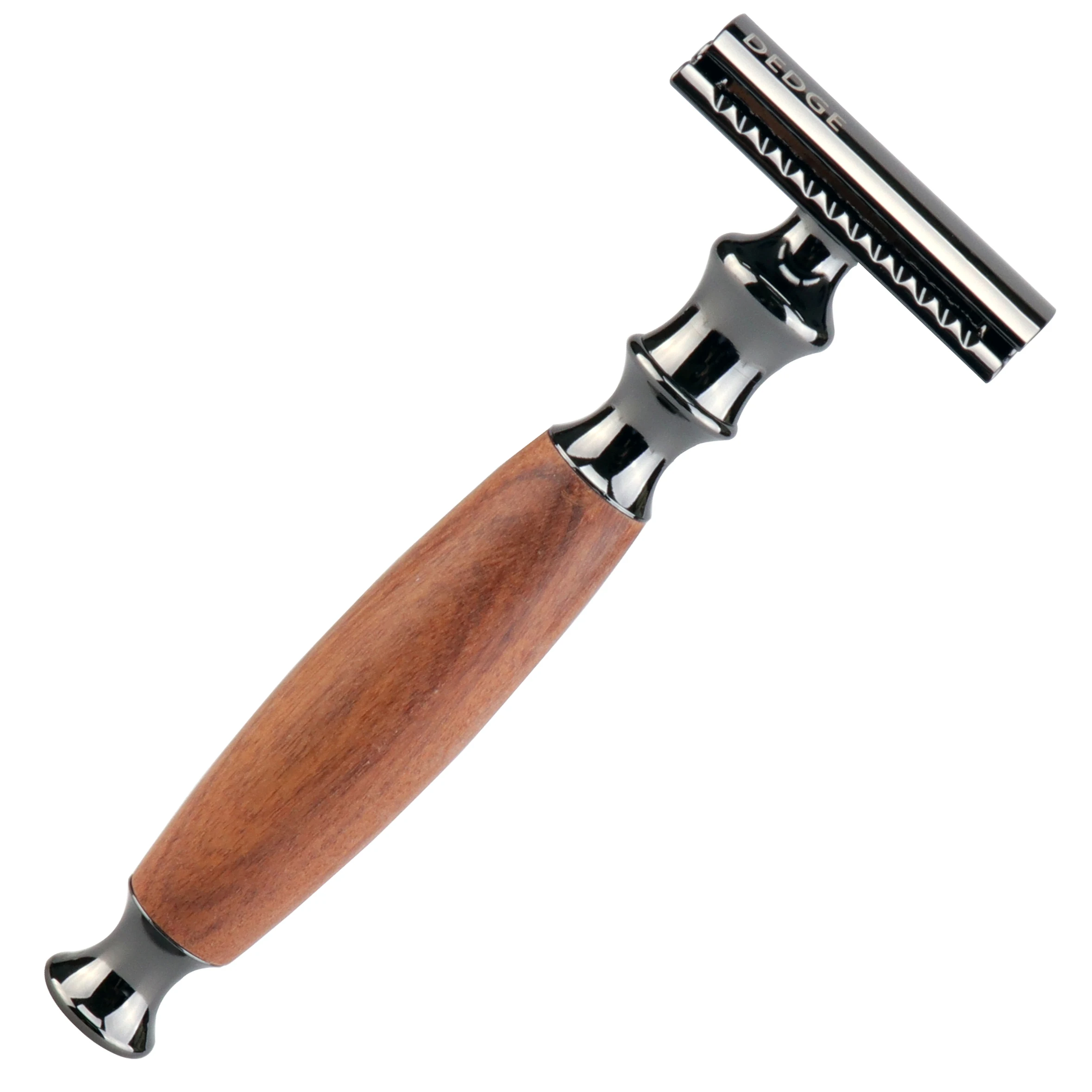 Dedge Classic 3-piece Double Edge Safety Razor with Long Natural Wooden Handle Shaving Razor
Dedge Classic 3-piece Double Edge Safety Razor with Long Natural Wooden Handle Shaving Razor