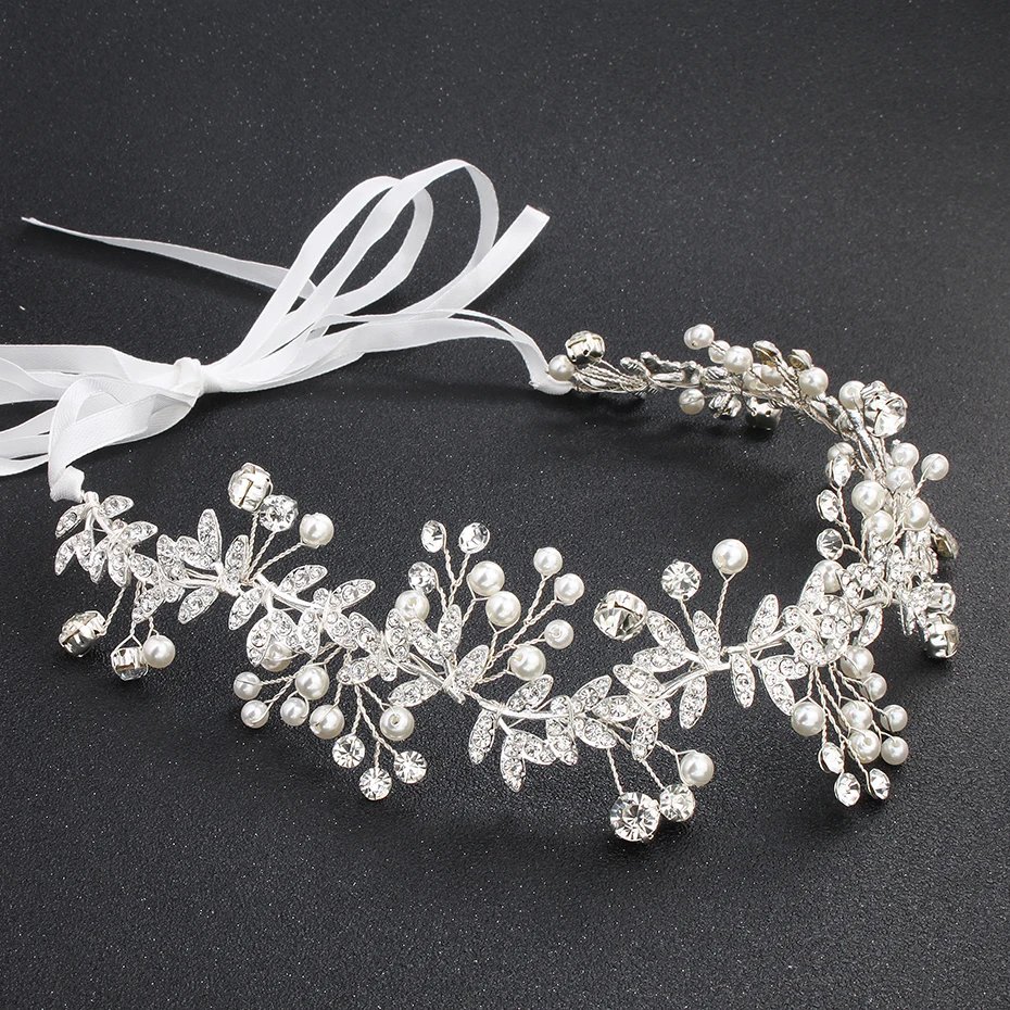 Fashion Wedding Hair Accessories Simulated Pearl Haedbands for Bride Crystal Crown Floral Elegant Hair Ornaments Hairpin Jewelry
Fashion Wedding Hair Accessories Simulated Pearl Haedbands for Bride Crystal Crown Floral Elegant Hair Ornaments Hairpin Jewelry