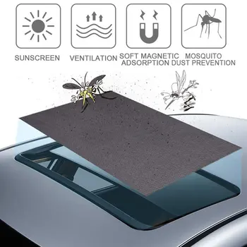 Black Magnetic Sunshade Net Car Sunscreen Cloth Shading Anti-Mosquito Insects
Black Magnetic Sunshade Net Car Sunscreen Cloth Shading Anti-Mosquito Insects