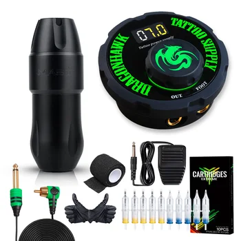 Dragonhawk Mast Top Tattoo Machine Set Kit Motor Rotary Pen Makeup Power Needles
Dragonhawk Mast Top Tattoo Machine Set Kit Motor Rotary Pen Makeup Power Needles