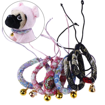 Japanese Style Handmade Adjustable Dog Cat Collar Printed Necktie Necklace With Bell for Puppy Kitten Pet Cat Accessories
Japanese Style Handmade Adjustable Dog Cat Collar Printed Necktie Necklace With Bell for Puppy Kitten Pet Cat Accessories