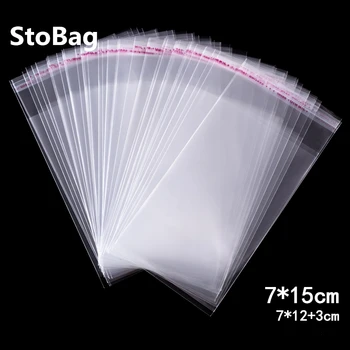 StoBag 1000pcs 7*15cm Clear Self Adhesive Plastic Bag Cellophane Bag Resealable Opp Credit Card Bag Gift Jewelry Packaging Bag
StoBag 1000pcs 7*15cm Clear Self Adhesive Plastic Bag Cellophane Bag Resealable Opp Credit Card Bag Gift Jewelry Packaging Bag