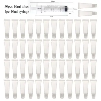10/30/50pcs 10ml lip gloss tubes Lip Balm Soft Makeup Squeeze Sub-bottling Clear Plastic Lip Gloss Tube Container Makeup Tools
10/30/50pcs 10ml lip gloss tubes Lip Balm Soft Makeup Squeeze Sub-bottling Clear Plastic Lip Gloss Tube Container Makeup Tools