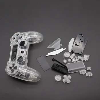 PS4 V1 Controller Full Set Housing Case transparent Clear Shell Cover Replacement Buttons for Sony PlayStation 4 PS4 Accessories
PS4 V1 Controller Full Set Housing Case transparent Clear Shell Cover Replacement Buttons for Sony PlayStation 4 PS4 Accessories