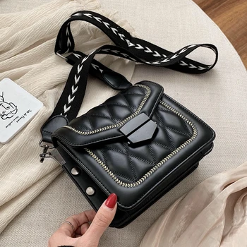 Fashion Shoulder Bag Women 2020 With Wide Belt Vintage Winter Handbags Female Mini PU Leather Hand Bag Ladies Branded Designer
Fashion Shoulder Bag Women 2020 With Wide Belt Vintage Winter Handbags Female Mini PU Leather Hand Bag Ladies Branded Designer